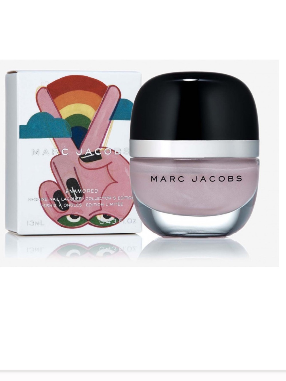 NIB Marc Jacobs Enamored Pearl Jam 230 Collectors Edition Light Pink